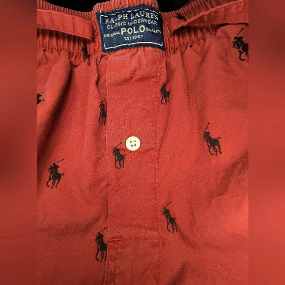 Polo Ralph Lauren Men's Pajama Loungewear Drawstring Pocket Pants, M - Picture 9 of 10